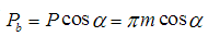 齒條的基圓齒距計算公式 齒條的基圓齒距計算公式